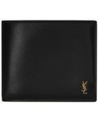 Saint Laurent - Tiny Cassandre Card Holder - Lyst