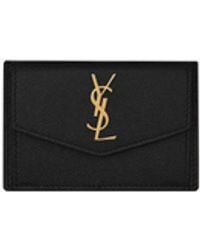 Saint Laurent - "Cassandre Matelassè" Cards Holder - Lyst
