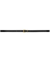 Saint Laurent - Cassandre Extra Thin Belt - Lyst