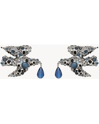 Saint Laurent - Dove Earrings - Lyst