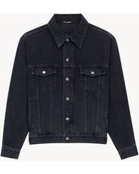 Saint Laurent - Trucker Jacket - Lyst