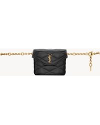 Saint Laurent - June Chain Belt Bag - Lyst