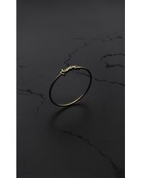 Saint Laurent - Cassandre Hinged Bangle - Lyst