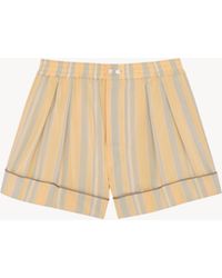 Saint Laurent - Pajama Shorts - Lyst