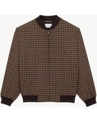 Saint Laurent - Saint Laone Sizerent Cassandre Bomber Jacket - Lyst