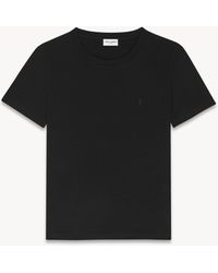 Saint Laurent - T-shirts And Polos - Lyst