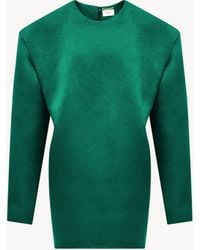 Saint Laurent - Boxy Dress - Lyst