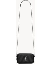 Saint Laurent - ルー ミニバッグ（キルティングレザー） ブラック - Lyst