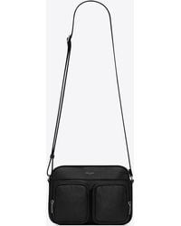 Saint Laurent - City Camera Bag In Grained Leather - Lyst