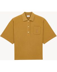 Saint Laurent - Cassandre Oversized Polo - Lyst