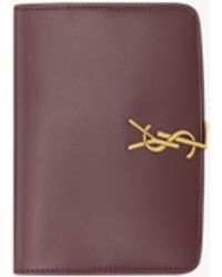 Saint Laurent - Voltaire Passport Case - Lyst