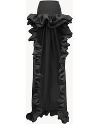 Saint Laurent - Bubble Cascade Skirt - Lyst