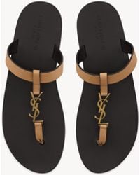 Saint Laurent - Cassandre Slides - Lyst