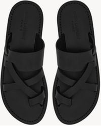 Saint Laurent - Sandali Culver - Lyst