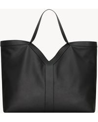 Saint Laurent - Saint Laone Sizerent Y マキシ トート（レザー） - Lyst