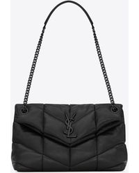 Saint Laurent - Loulou Medium Chain Bag In Quilted "y" Leather - Lyst