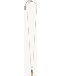 Saint Laurent - Pineapple Necklace - Lyst