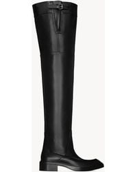 Saint Laurent - Saint Laone Sizerent Joe Over-The-Knee Boots - Lyst