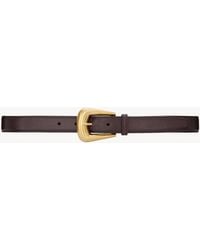 Saint Laurent - Folk Buckle Belt - Lyst