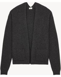 Saint Laurent - V-Back Cardigan - Lyst