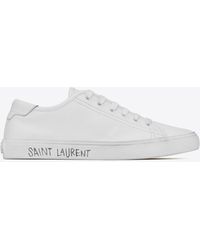 Saint Laurent FLACHE SNEAKERS - Weiß