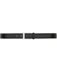 Saint Laurent - Rectangular Buckle Belt - Lyst