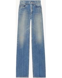 Saint Laurent - Yves Flared Jeans - Lyst