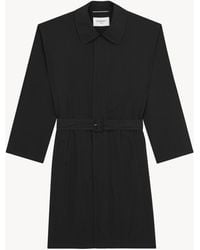 Saint Laurent - Water-Repellent Trench Coast - Lyst