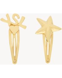 Saint Laurent - Fermacapelli Cassandre - Lyst