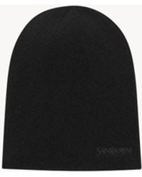 Saint Laurent - Muetze Aus Kaschmir - Lyst