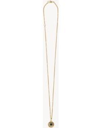 Saint Laurent - Medallion Necklace - Lyst