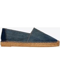 ysl denim espadrilles