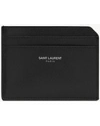 Saint Laurent - Paris Open Card Case - Lyst