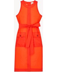 Saint Laurent - Button-Back Dress - Lyst