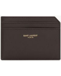 Saint Laurent - Paris Open Card Case - Lyst
