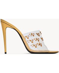 Saint Laurent - Mae Mules - Lyst