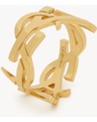 Saint Laurent - Cassandre Scarf Ring - Lyst