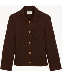 Saint Laurent - Polo Cardigan - Lyst