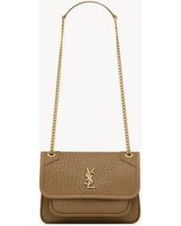 Saint Laurent - Saint Laone Sizerent Niki ミニ（グレインラムスキン） - Lyst