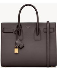 Saint Laurent - Sac De Jour En Cuir Lisse - Lyst