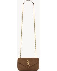 Saint Laurent - Saint Laone Sizerent Loone Sizeloone Size ミニ（スエード） - Lyst