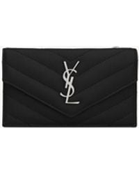Saint Laurent - "Cassandre Matelassè" Cards Holder - Lyst