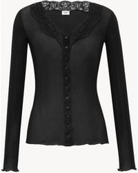 Saint Laurent - Cardigan - Lyst