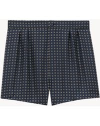 Saint Laurent - Pajama Shorts - Lyst