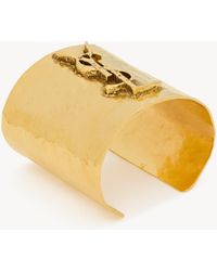 Saint Laurent - Cassandre Cuff - Lyst