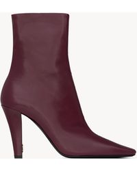 Saint Laurent - Saint Laone Sizerent Jill Booties - Lyst