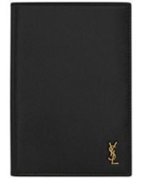 Saint Laurent - Tiny Cassandre Passport Holder - Lyst