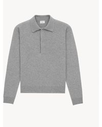 Saint Laurent - Saint Laone Sizerent ウール製 ポロ - Lyst