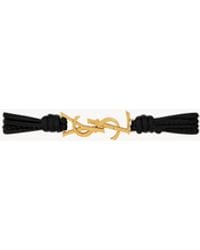 Saint Laurent - Cassandre Multi-Strand Bracelet - Lyst
