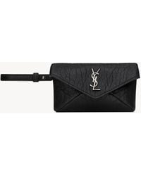 Saint Laurent - Saint Laone Sizerent カサンドラ マイクロ エンベロープ（グレインレザー） - Lyst